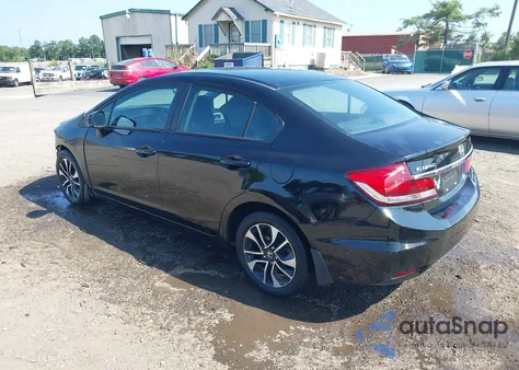 2013 Honda Civic Ex from USA, damaged, VIN 2HGFB2F80DH512681